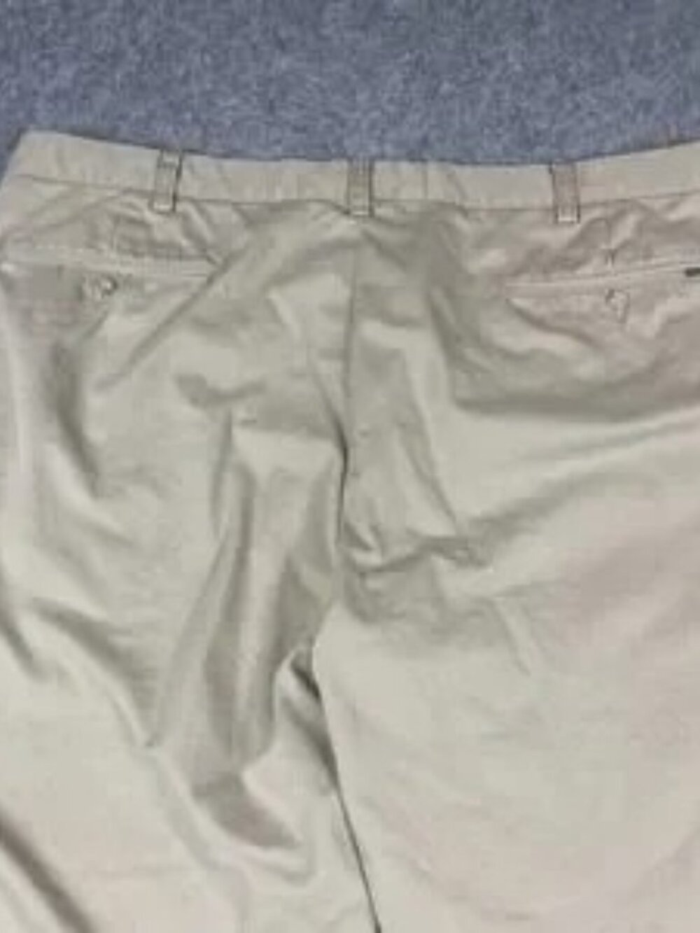 Cream Relaxed Cargo Pants Men's - Picture 3 of 5